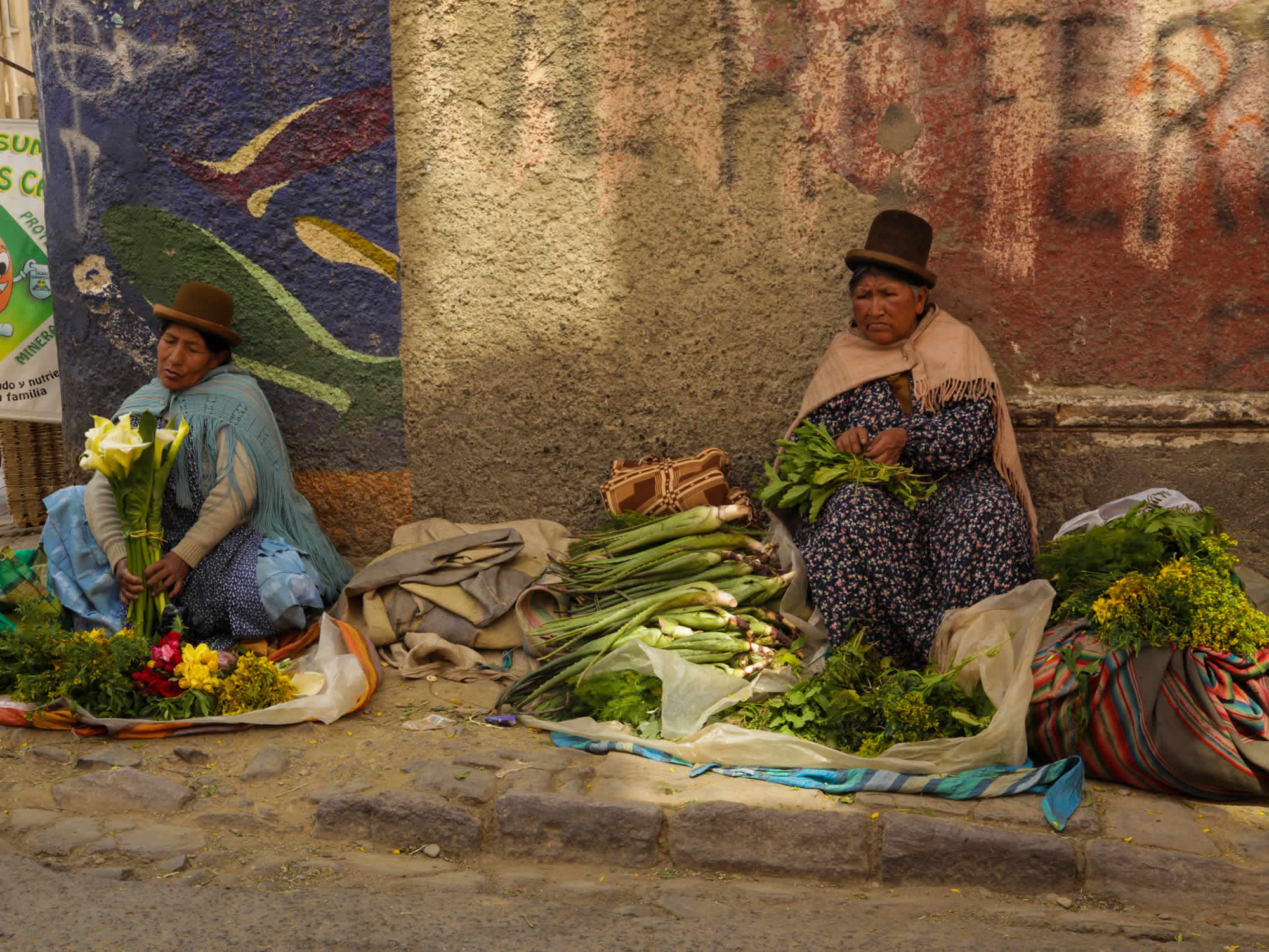 Flower Market, La Paz